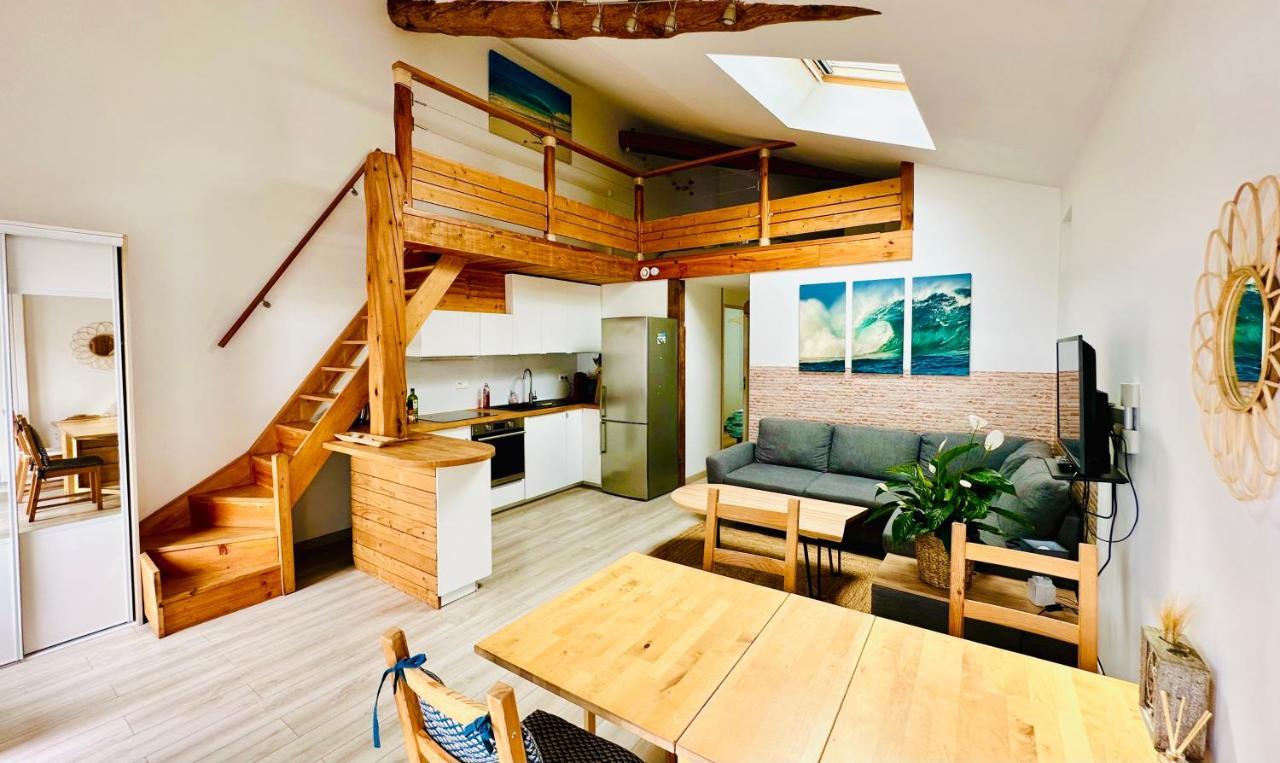 Sunny - Charmant Duplex Avec Terrasse Privative Tosse Екстер'єр фото
